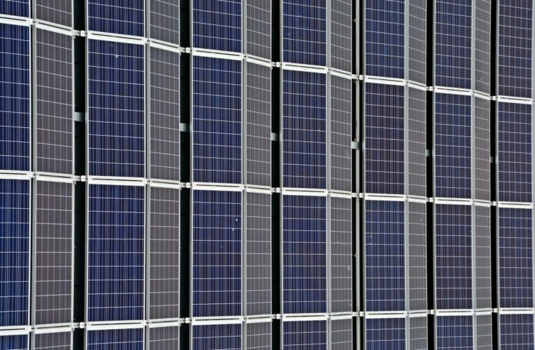 Closeup Shot of Solor Panel